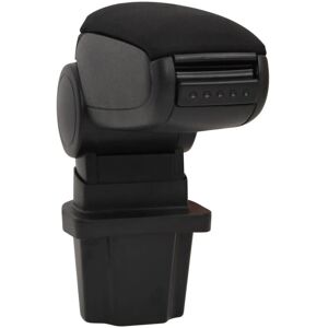 BERKFIELD HOME Mayfair Car Armrest Black 13.5x32.5x(31-46.5) cm ABS