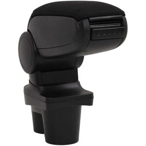 Berkfield Home - Mayfair Car Armrest Black 13x36x(30-46) cm abs