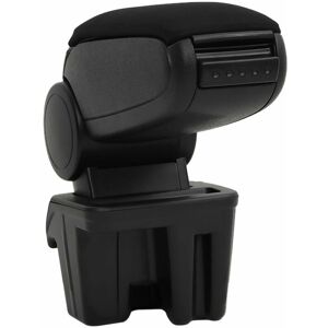 BERKFIELD HOME Mayfair Car Armrest Black 15x31x(28-44) cm ABS