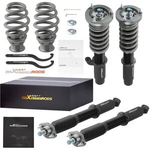 MAXPEEDINGRODS New Nersion Coilover Kit for E46 Convertible 316 318 320 323 325 328 330 2000-07