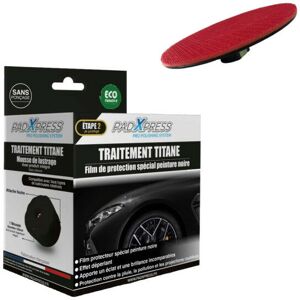 Auto Pack - Titanium treatment for black paint - 125mm plate - Padxpress