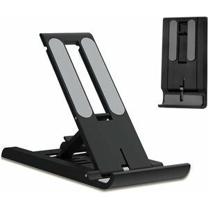 Héloise - pcs Phone Holder, Foldable Tablet Stand Mobile Phone Holder Phone Stand Smartphone Holder for All Smartphones (Black)