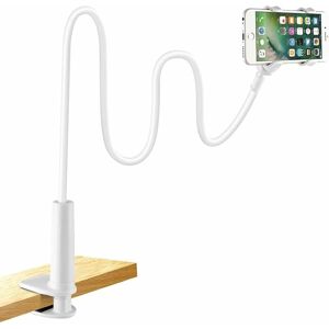 Héloise - Phone Holder Bed, Phone Holder with Flexible Gooseneck Long Arm 360° Rotation Adjustable for iPhone 13/ 13Pro,12/12 Pro Max, 11 Pro xs Max