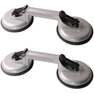 Berkfield Home - ProPlus Vacuum Lifters with 2 Suction Cups 2 pcs Aluminium