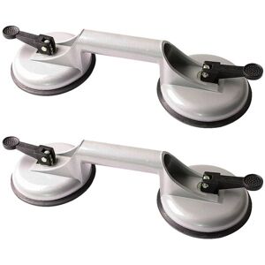 Berkfield Home - ProPlus Vacuum Lifters with 2 Suction Cups 2 pcs Aluminium