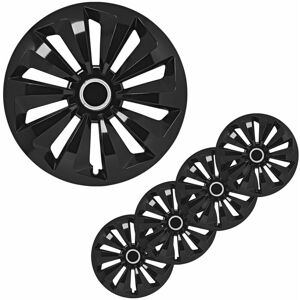 Berkfield Home - ProPlus Wheel Covers Fox Black 14 4 pcs