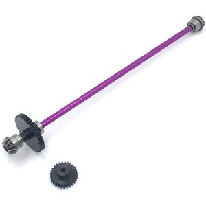 ORCHIDÉE Remote Control Car Mid Drive Shaft Gear Motor Gear Parts (Purple)