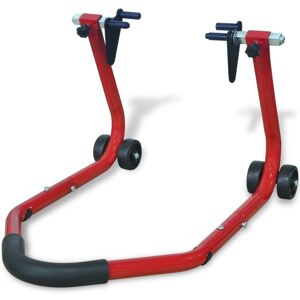 Berkfield Home - Royalton Motorcycle Front Stand Red