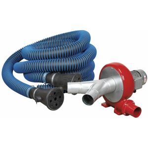 Exhaust Fume Extraction System 230V - 370W - Twin Duct EFS102 - Sealey