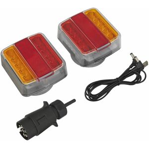 Wireless smd led Trailer Light Set 2pc TB18LEDW - Sealey