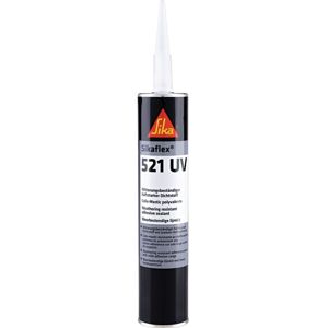 Flex 521UV Sealant Black 310ml Cartridge - Black - Sika