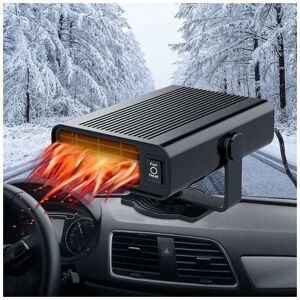 NEIGE Snow Car Heater 2 in 1 12V 150W Portable Car Quick Defogger Defroster 360 Degree Rotating Car Windshield Defroster with Cigarette Lighter Sockets