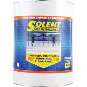 Solent - Maintenance Synthetic Resin Based Industrial Safety Yellow Floor Paint - - Yellow