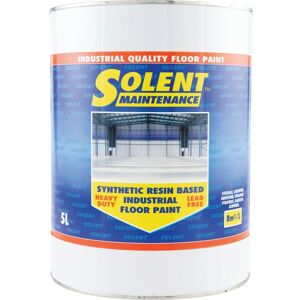 Solent - Maintenance Synthetic Resin Based Industrial Mid Green Floor Paint - 5LTR - Green