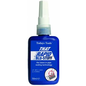 Superpower - That Rapid Blue Pipe Thread Bonding Liquid ptfe 50ML Bottle Anaerobic Sealant