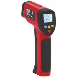 LOOPS Twin-Spot Laser Digital Thermometer - 12:1 Focal Ratio - Detects Energy Emission