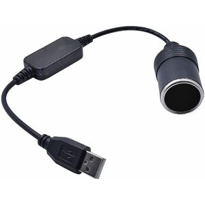 HÉLOISE USB A male to 12V car cigarette lighter socket converter