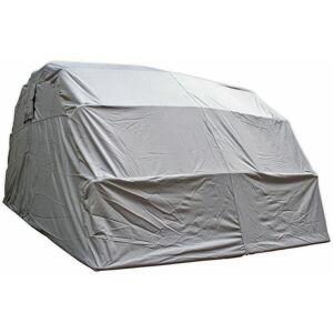 LOOPS Vehicle Storage Shelter - Rigid Tubular Frame - 2.7m x 5.5m x 2m - Anchor Points