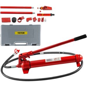 VEVOR 12 Ton Porta Power Kit 2m (78.7 inch) Oil Hose Hydraulic Car Jack Ram Autobody Frame Repair Power Tools for Automobile Repairing and Hydraulic