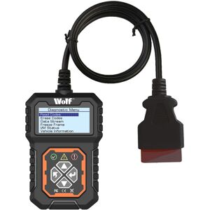 Automotive obdii Code Reader Vehicle Fault Diagnostic Scanner - Wolf