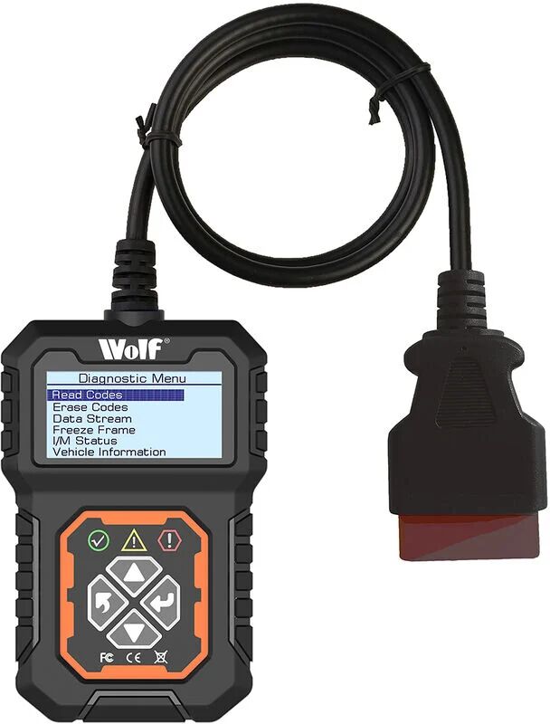 Automotive obdii Code Reader Vehicle Fault Diagnostic Scanner - Wolf