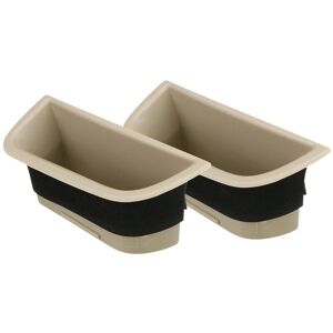 Tlily - 1 Pair abs Car Door Side Handle Armrest Storage Box for Volvo XC70 V70 S80 Car Interior Organizer
