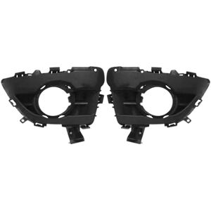 Tlily - 1 Pair Car Front Bumper Fog Light Lamp Hoods Housing Cover Replacement for Mazda 5 M5 2008 2009 2010