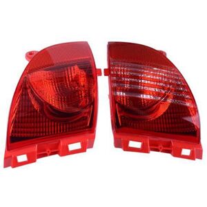 TLILY 1 Pair Car Rear Bumper Fog Light Parking Warning Reflector Taillights Brake Lamp for Peugeot 308CC/C3/2008 2009-2014