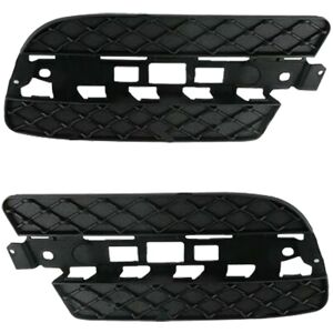 Tlily - 1 Pair Front Bumper Fog Light Grill for Mercedes Benz gl X164 2009-2012 164884712 1648847222