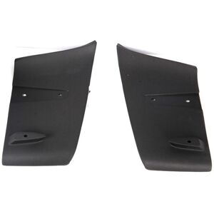 Tlily - 1 Pair Rear Bumper Lip Air Diffuser Valance Foil Kit abs For Ford For Mustang 2018-2020 gt r Style Car Exterior Parts
