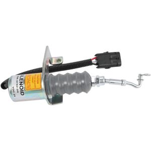 Tlily - 1 Set of 24V Flameout Solenoid Valve Diesel Engine Stop Solenoid 1751ES SA-3742-24 for Engineering Vehicles