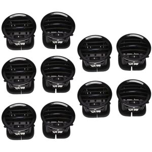 Tlily - 10 Pcs Car Interior a/c Air Vent Cover Outlet Grille for adam/corsa Conditioning Vents Trim Covers