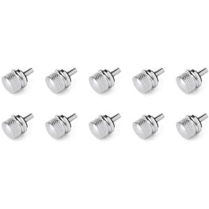 Tlily - 10X Chrome Billet Aluminum Screw Cap and Bolt Seat for