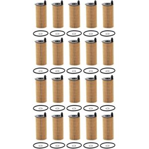 TLILY 11428575211 Engine Oil Filter Kit for BMW X3 X4 X5 X6 G01 2017-2022 XDrive 20D 20I 25I 28I, 20PCS