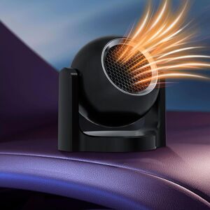 Cyslmuk - 12V 150W Car Heater, 2 in 1 Fast Heating Fan, Windshield Heating and Cooling