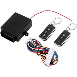 TLILY 12V Universal Car Alarm Systems Remote Central Kit Door Lock Vehicle Keyless Entry System Locking With Control
