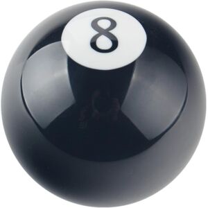 LINGHHANG 1/4' 8 Billiard Ball Round Ball Manual Gear Shift Knob Black jdm Shape 4 5 6 Speed gm Honda Acura Mazda Mitsubishi Nissan Infiniti Lexus Toyota Scion