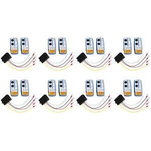 Tlily - 16X Wireless Winch Remote Control Switch Lift Gate Hydraulic Pump Dump Bed 12V Recovery Tow Truck