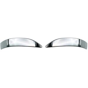 Tlily - 1Pair abs Chrome Silver Side Rearview Mirror Strip Cover Trims Sticker For Daihatsu Hijet Truck 2021 2022