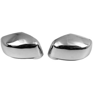 TLILY 1Pair Car Chrome Rearview Mirror Cover Shell for TIIDA 2005-2010 Exterior Side Door Reverse Frame Housing