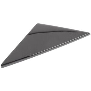 TLILY 1Pair Car Front Door Mirror Triangle Trim Panel Corner Cover for Audi A7 RS7 Sportback 2011-2017 4G8837637A 4G8837638A