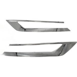 Tlily - 1Pair Car Front Lower Bumper Chrome Trim Strip Cover 31663515 31663514 for Volvo XC90 2019-2022 31663539 31663540