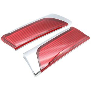 TLILY 1Pair Car Left&Right Rear Brake Light TailLight Reflector For Nissan NV200 2008 2009 2010 2011 2012 2013 2014 2015