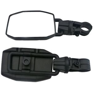 Tlily - 1Pair Rear View Mirror for Motocross atv/utv Reversing Mirror 1.5/2 Inch Universal Side Mirror