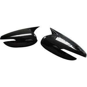 Tlily - 1Pair Rearview Mirror Cover Housing Ox Horn Trim Caps for Kia K3 Forte 2013-2018 Side Wing Mirror Shell Sticker b