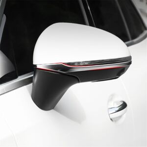 TLILY 1Pair Side Rearview Mirror Trim Strip for glc C-Class W206 C200 C260 C300 X254 GLC300 2022-2024,A