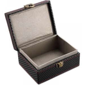 CYSLMUK 1PC 17x12.3x9.5cm rfid Signal Shielding Box, Car Key Fob Protector, Carbon Fiber Signal Jammer Without Key Fob
