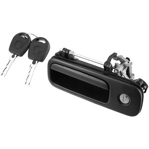 Cyslmuk - 1pc Tailgate Handle Lock + 2x Keys For Volkswagen Golf 4 Polo 6N, Car Rear Door Handle Tailgate Handle 1J6827565B