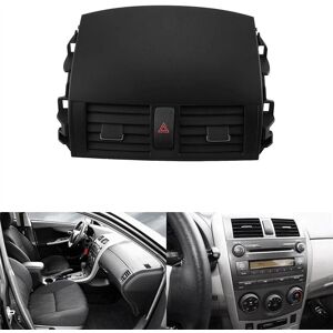 TLILY 1Set Car Center Dash A/C Outlet Air Vent Panel Emergency Button Trim Cover Strip for Toyota Corolla 2007-2013 5567002160