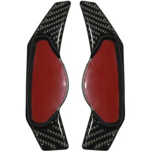 Tlily - 2 Pcs Carbon Fiber Car Steering Wheel Shift Paddle Extension for Jaguar Land Rover shift paddles